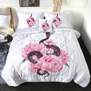 4 Pieces Python SWBD2420 Comforter Set