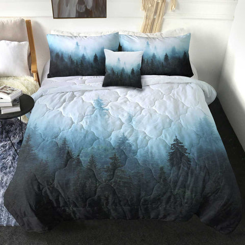 Image of 4 Pieces Misty Mountain SWBD2422 Comforter Set