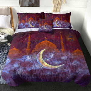 4 Pieces Arabian Night SWBD2423 Comforter Set