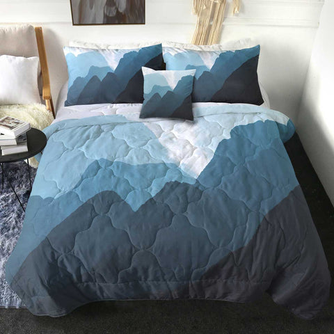 Image of 4 Pieces Mountains SWBD2430 Comforter Set