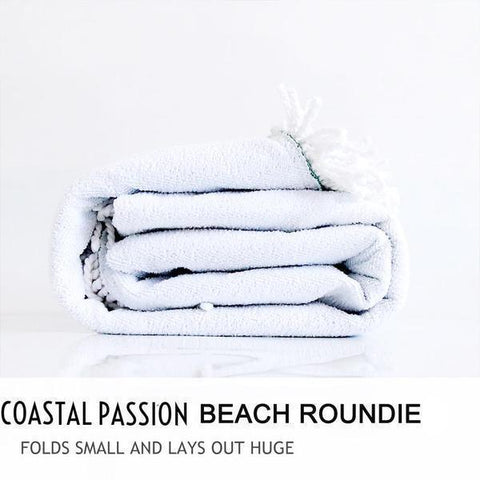 Image of The Original Tropical Sea Turtle Round Towel Set - Beddingify