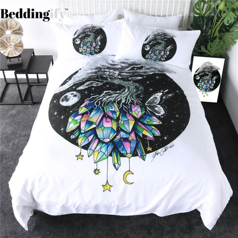 Image of Crystal Tree Comforter Set - Beddingify