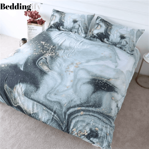 Image of Trendy Marble Comforter Set - Beddingify
