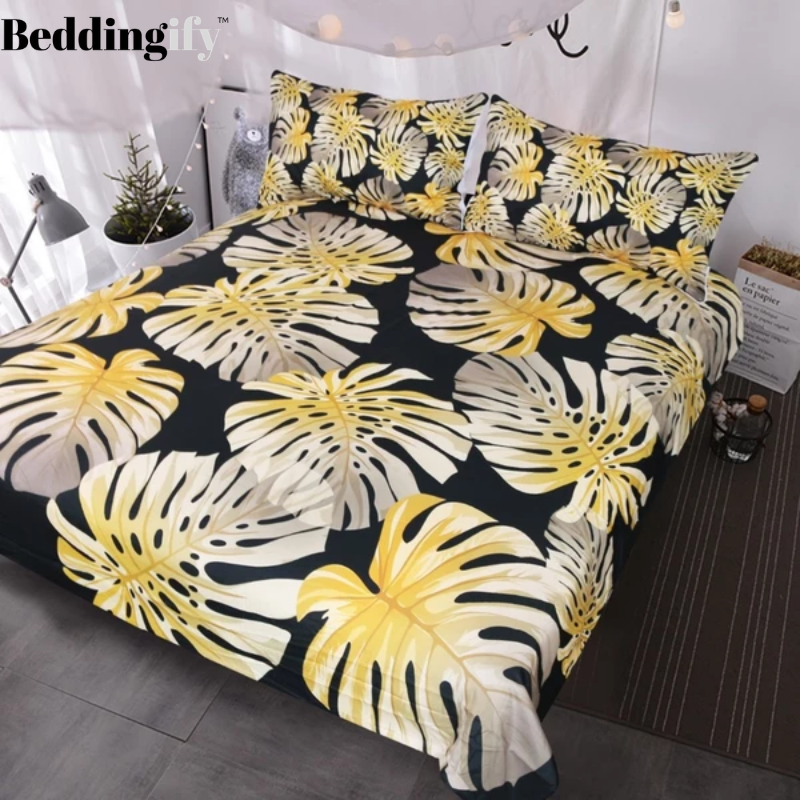Tropical Leaf Bedding Set - Beddingify