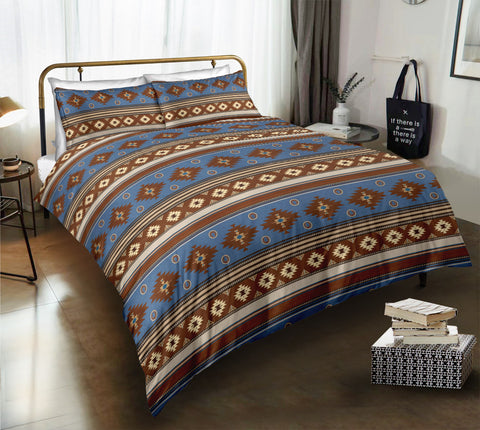 Image of Geometric Western Themed Bedding Set - Beddingify