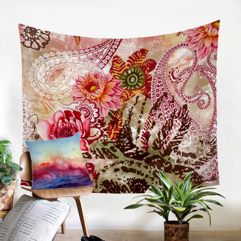 Image of Exotic Flower SW1163 Tapestry